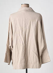 Veste casual beige O'MER pour femme seconde vue