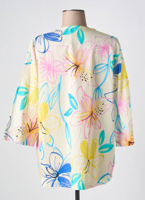 Blouse beige FRANCK ANNA pour femme