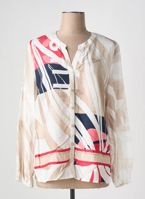 Chemisier beige FRANK WALDER pour femme