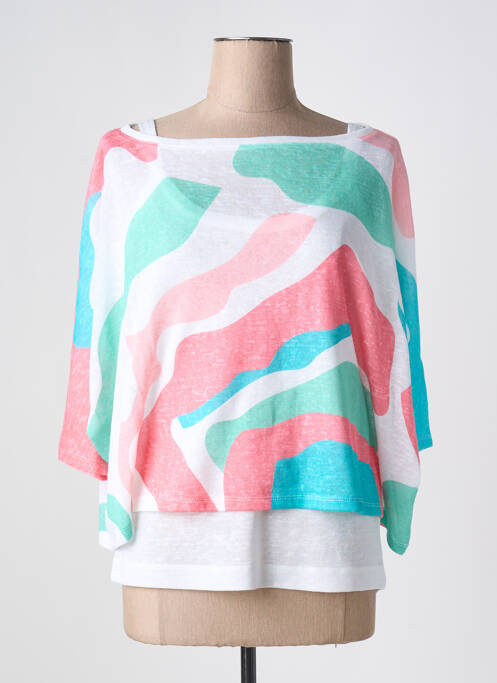 Pull bleu MARBLE pour femme