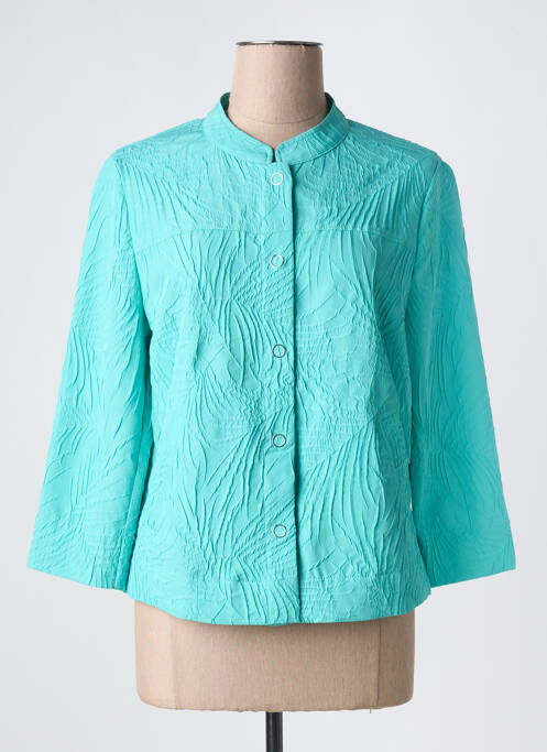 Veste casual bleu FRANK WALDER pour femme