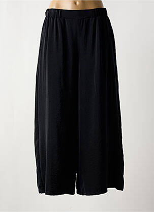 Pantalon 7/8 taille élastique taille normale noir EVER SASSY femme