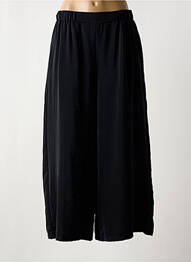 Pantalon 7/8 taille élastique taille normale noir EVER SASSY femme