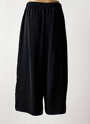 Pantalon 7/8 taille élastique taille normale noir EVER SASSY femme