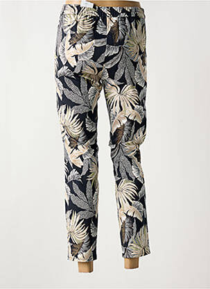 Pantalon 7/8 stretch taille normale noir FRANK WALDER femme