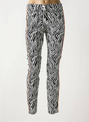 Jeans coupe slim stretch taille normale noir TUZZI femme