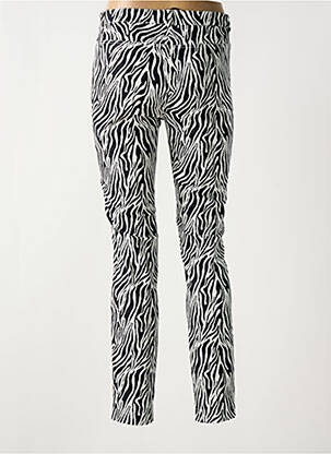 Jeans coupe slim stretch taille normale noir TUZZI femme