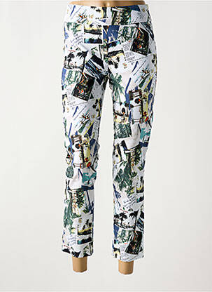 Pantalon 7/8 stretch taille normale blanc JOSEPH RIBKOFF femme