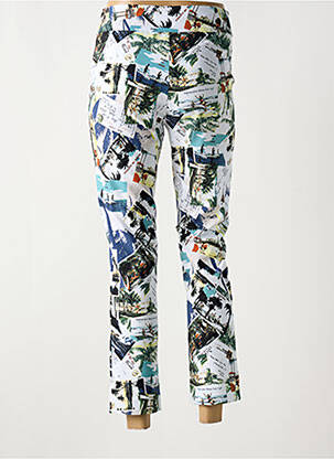 Pantalon 7/8 stretch taille normale blanc JOSEPH RIBKOFF femme