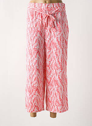 Pantalon 7/8 stretch taille normale rose MARBLE femme