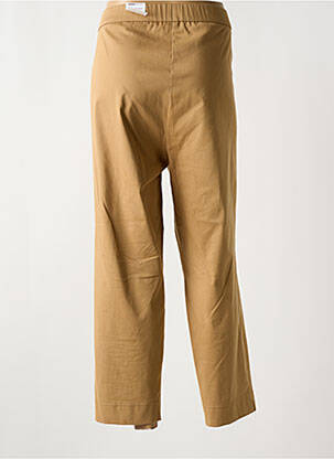 Jegging tissage popeline taille normale beige FRANK WALDER femme
