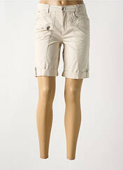 Bermuda beige STREET ONE pour femme seconde vue