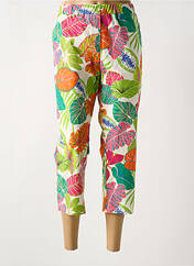 Pantacourt vert GUY DUBOUIS pour femme seconde vue