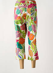 Pantacourt vert GUY DUBOUIS pour femme seconde vue