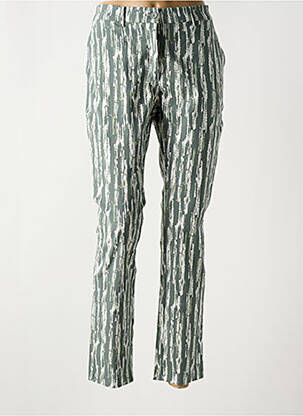 Pantalon 7/8 vert ÉTYMOLOGIE pour femme