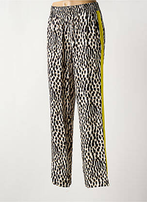 Pantalon droit marron CATNOIR pour femme