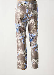 Pantalon slim marron FRANK WALDER pour femme seconde vue