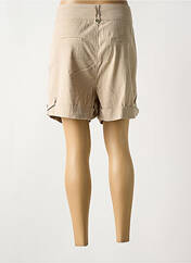 Short beige EVA KAYAN pour femme seconde vue