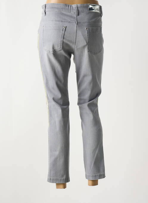 Jeans coupe slim gris SPORTALM pour femme