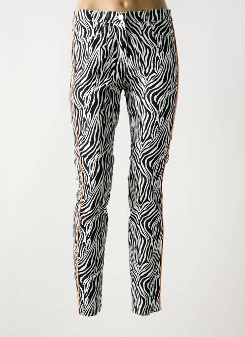 Jeans coupe slim noir TUZZI pour femme