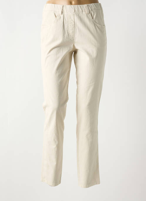 Jegging beige ADELINA BY SCHEITER pour femme