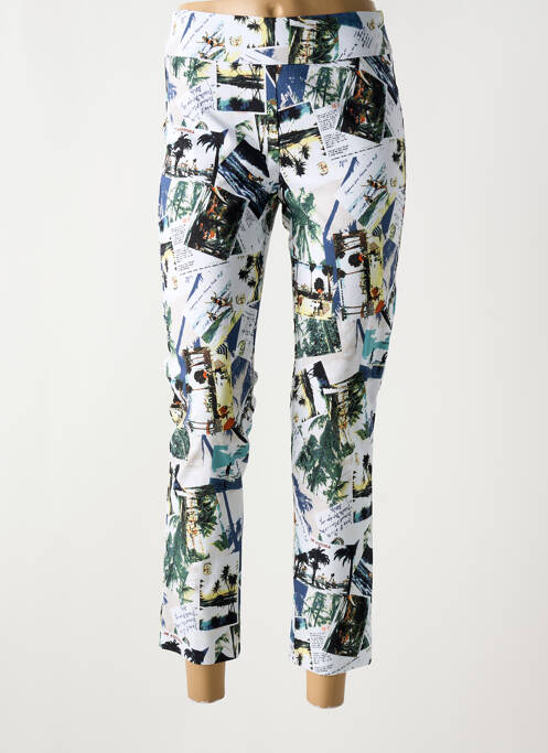 Pantalon 7/8 blanc JOSEPH RIBKOFF pour femme