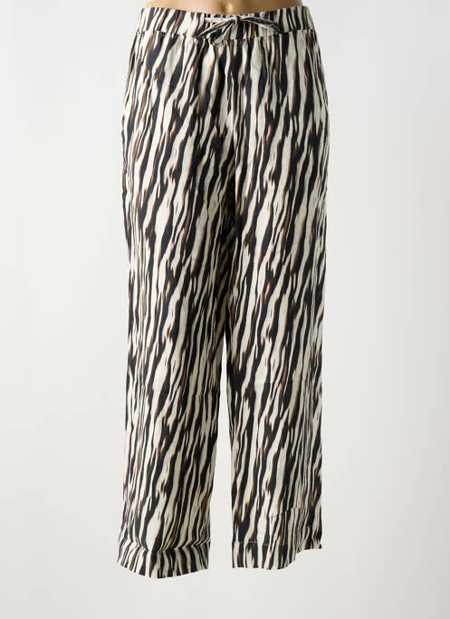 Pantalon 7/8 noir ZERRES pour femme