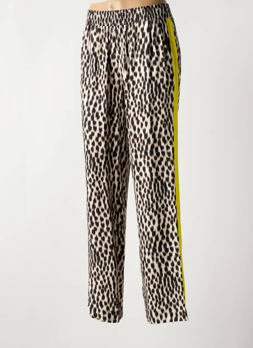 Pantalon droit marron CATNOIR pour femme