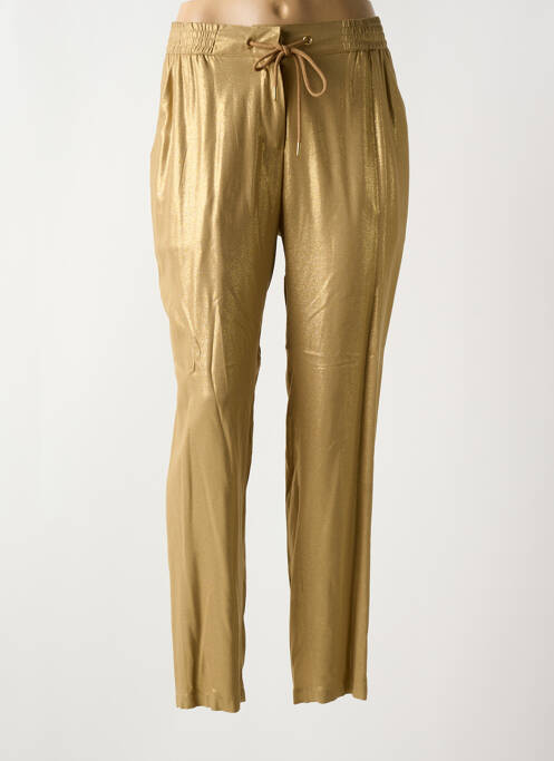 Pantalon slim or EVA KAYAN pour femme