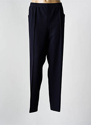 Pantalon droit stretch taille normale bleu GRIFFON femme