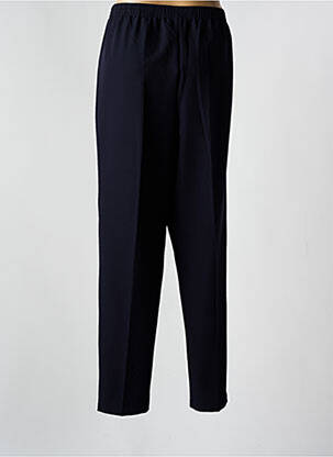 Pantalon droit stretch taille normale bleu GRIFFON femme