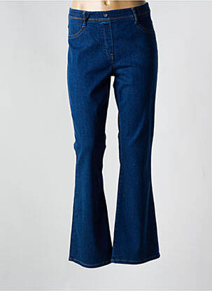 Jean coupe flare stretch taille normale bleu EAST DRIVE femme