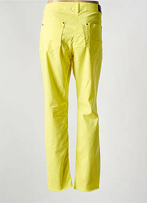 Pantalon droit stretch taille normale jaune SPORTALM femme