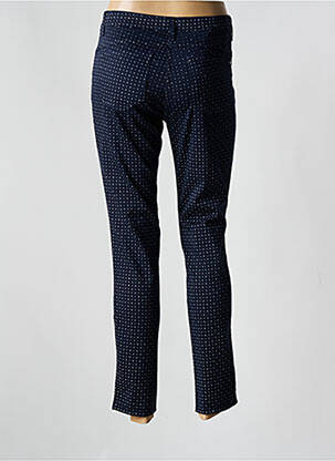 Pantalon slim taille élastique taille normale bleu EAST DRIVE femme