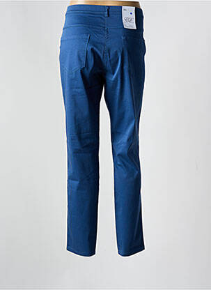 Pantalon droit stretch taille normale bleu EAST DRIVE femme
