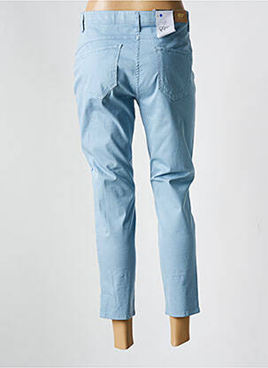 Pantalon 7/8 stretch taille normale bleu EAST DRIVE femme