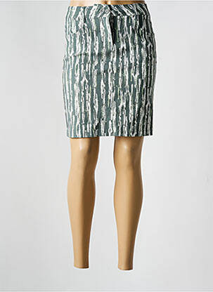 Jupe courte poches vert ÉTYMOLOGIE femme