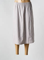 Jupe mi-longue gris GRIFFON pour femme seconde vue