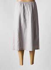 Jupe mi-longue gris GRIFFON pour femme seconde vue