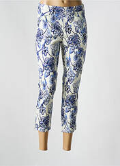 Pantacourt bleu ADELINA BY SCHEITER pour femme seconde vue