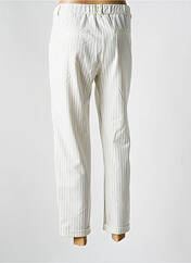 Pantalon 7/8 blanc EVA KAYAN pour femme seconde vue