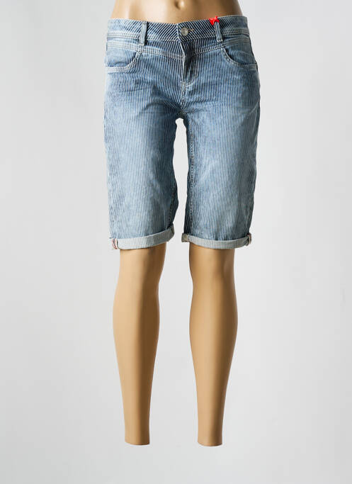 Bermuda bleu STREET ONE pour femme