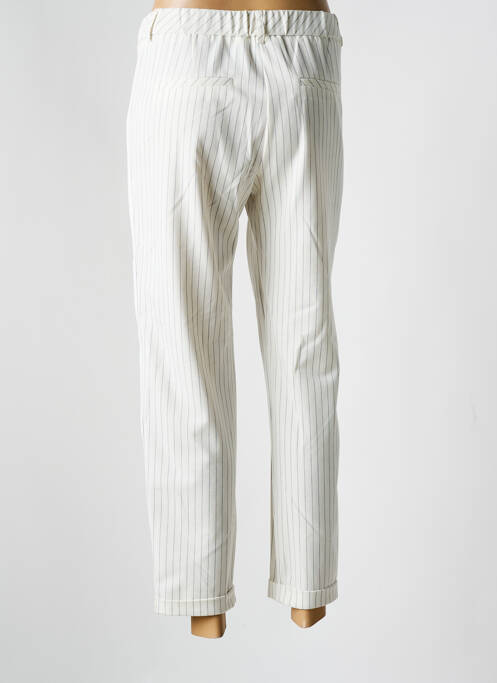 Pantalon 7/8 blanc EVA KAYAN pour femme