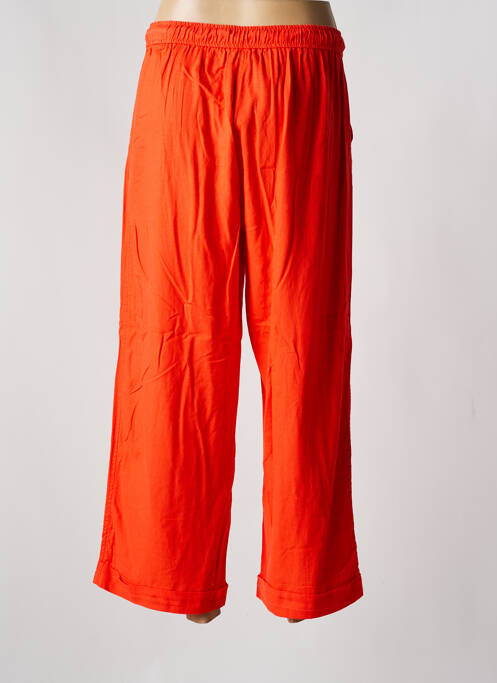 Pantalon large orange IN WEAR pour femme