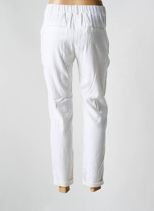 Pantalon slim blanc EVA KAYAN pour femme