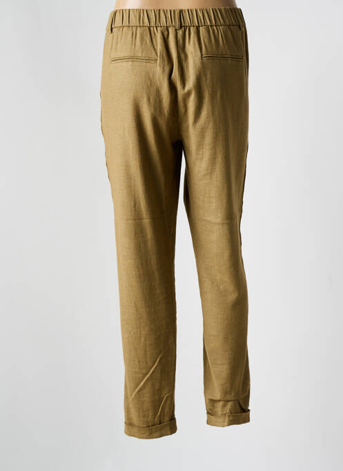 Pantalon slim vert EVA KAYAN pour femme