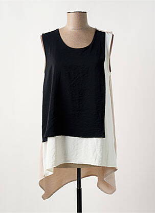 Top sans manche sans manche noir EVER SASSY femme