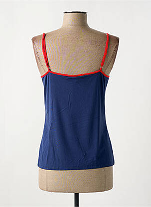 Débardeur stretch sans manche bleu FUEGO WOMAN femme