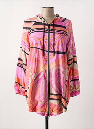 Veste casual coupe droite rose TUZZI femme
