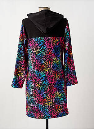 Robe mi-longue manches longues manches longues noir MERI & ESCA femme
